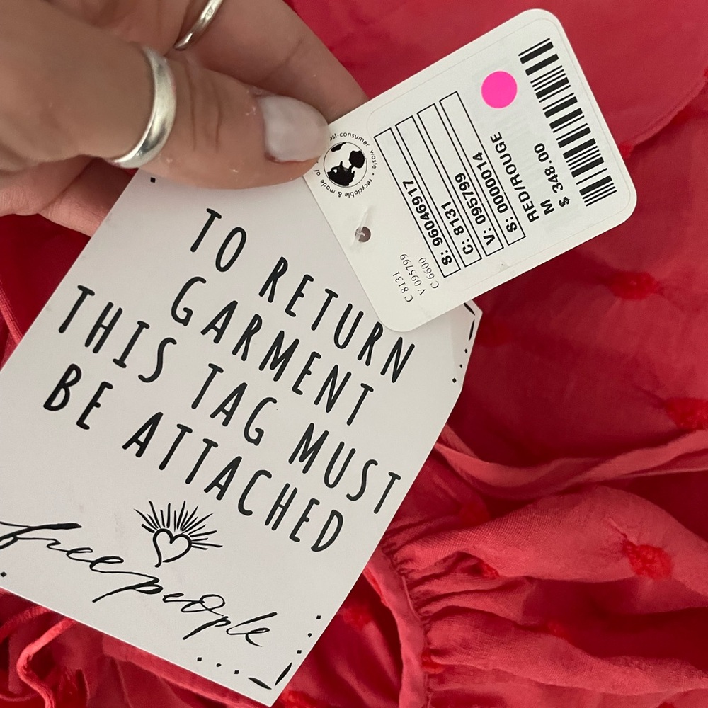 Free People Red maxi Dress - Picture 3 of 7